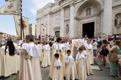 Procesión del Corpus en Valladolid
