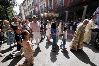 Procesión del Corpus en Valladolid