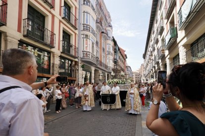 Procesión del Corpus en Valladolid
