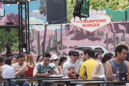 Campeonato de España de hamburguesas en la Feria de Muestras.