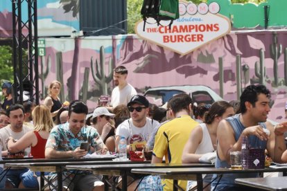 Campeonato de España de hamburguesas en la Feria de Muestras.