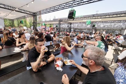 Campeonato de España de hamburguesas en la Feria de Muestras.