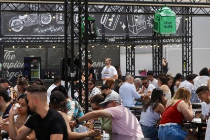 Campeonato de España de hamburguesas en la Feria de Muestras.
