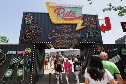 Campeonato de España de hamburguesas en la Feria de Muestras.