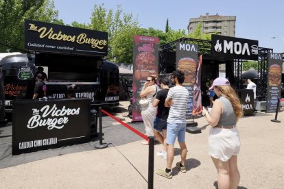 Campeonato de España de hamburguesas en la Feria de Muestras.