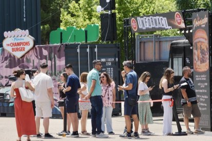Campeonato de España de hamburguesas en la Feria de Muestras.