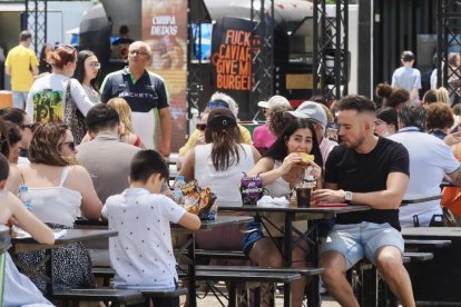 Campeonato de España de hamburguesas en la Feria de Muestras.