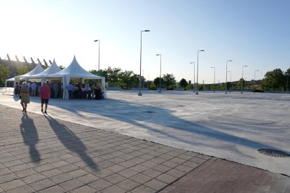 Inauguración del recinto de la Feria de Folklore y Gastronomía ‘José Luis Bellido’.