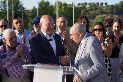 Inauguración del recinto de la Feria de Folklore y Gastronomía ‘José Luis Bellido’.