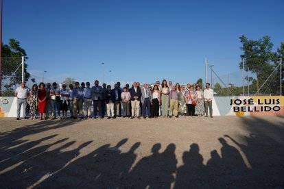 Inauguración del recinto de la Feria de Folklore y Gastronomía ‘José Luis Bellido’.