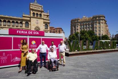 Presentación de las nuevas casetas oficiales de la Feria de Día de Valladolid.