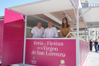 Presentación de las nuevas casetas oficiales de la Feria de Día de Valladolid.