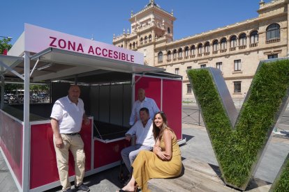 Presentación de las nuevas casetas oficiales de la Feria de Día de Valladolid.