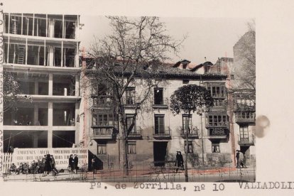 Inclusión en el registro municipal de solares y otros inmuebles de edificación forzosa de la finca número 10 del paseo de Zorrilla y 7 de la calle Paulina Harriet en 1960
