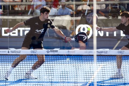 Semifinales del Valladolid Premier Pádel. Coello-Tapia vs Guerrero-Leal.