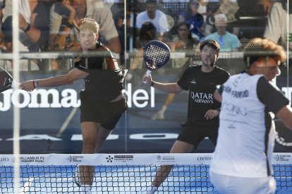 Semifinales del Valladolid Premier Pádel. Coello-Tapia vs Guerrero-Leal.