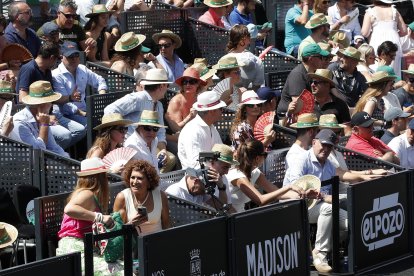 La Plaza Mayor llena para las finales del Valladolid Premier Pádel P2.