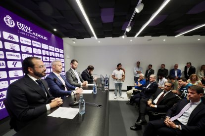 Presentación de la nueva propiedad del Real Valladolid.