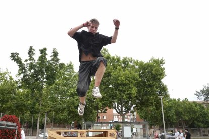 Espacio Joven Lava. Festival de arte y cultura urbana Faro Urbano. Parkour.