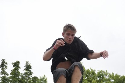Espacio Joven Lava. Festival de arte y cultura urbana Faro Urbano. Parkour.