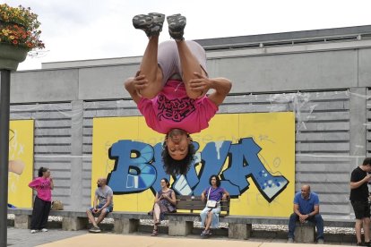 Espacio Joven Lava. Festival de arte y cultura urbana Faro Urbano. Parkour.