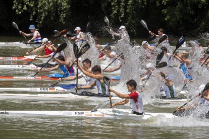 Regata Internacional K-4 Ciudad de Valladolid.