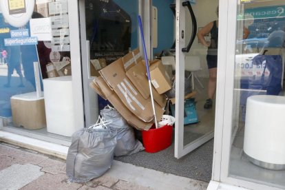 Tromba de agua en Medina del Campo