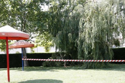 Tromba de agua en Medina del Campo