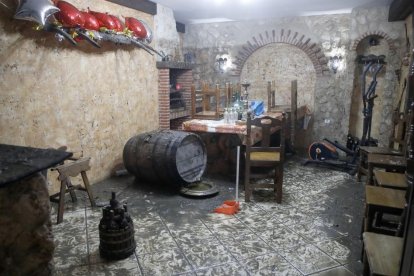 Tromba de agua en Medina del Campo