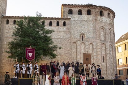 Recreación del Encuentro de Carlos V y el infante Fernando en Mojados.