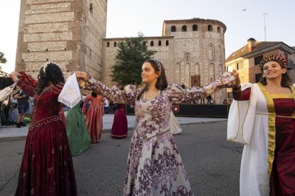 Recreación del Encuentro de Carlos V y el infante Fernando en Mojados.