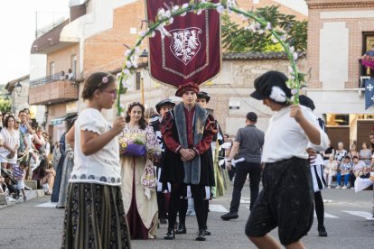 Recreación del Encuentro de Carlos V y el infante Fernando en Mojados.