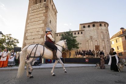 Recreación del Encuentro de Carlos V y el infante Fernando en Mojados.
