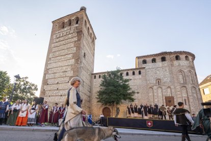 Recreación del Encuentro de Carlos V y el infante Fernando en Mojados.
