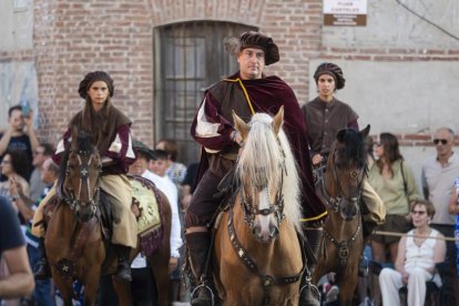 Recreación del Encuentro de Carlos V y el infante Fernando en Mojados.