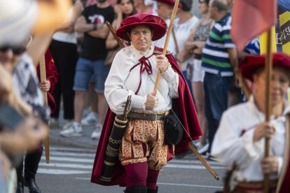 Recreación del Encuentro de Carlos V y el infante Fernando en Mojados.