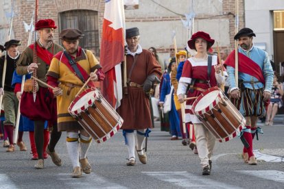 Recreación del Encuentro de Carlos V y el infante Fernando en Mojados.