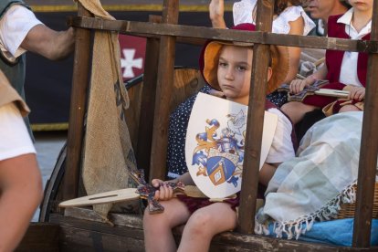 Recreación del Encuentro de Carlos V y el infante Fernando en Mojados.