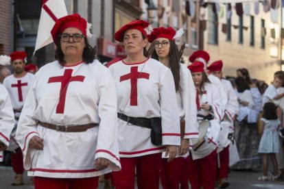 Recreación del Encuentro de Carlos V y el infante Fernando en Mojados.