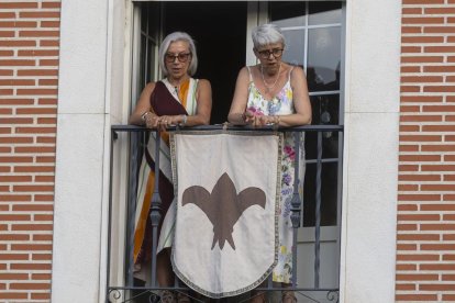 Recreación del Encuentro de Carlos V y el infante Fernando en Mojados.