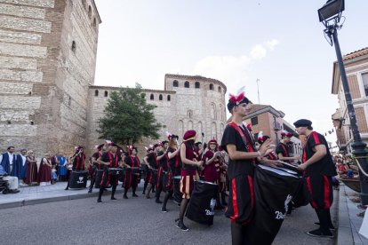 Recreación del Encuentro de Carlos V y el infante Fernando en Mojados.