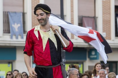 Recreación del Encuentro de Carlos V y el infante Fernando en Mojados.