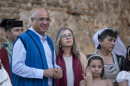 Recreación del Encuentro de Carlos V y el infante Fernando en Mojados.