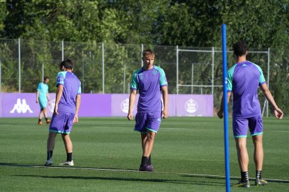 Primer entrenamiento del Real Valladolid 2025/2026.