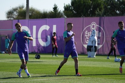 Primer entrenamiento del Real Valladolid 2025/2026.