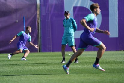 Primer entrenamiento del Real Valladolid 2025/2026.