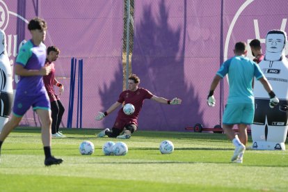 Primer entrenamiento del Real Valladolid 2025/2026.