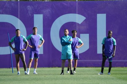 Primer entrenamiento del Real Valladolid 2025/2026.
