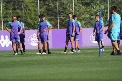 Primer entrenamiento del Real Valladolid 2025/2026.