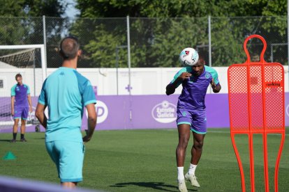 Primer entrenamiento del Real Valladolid 2025/2026.